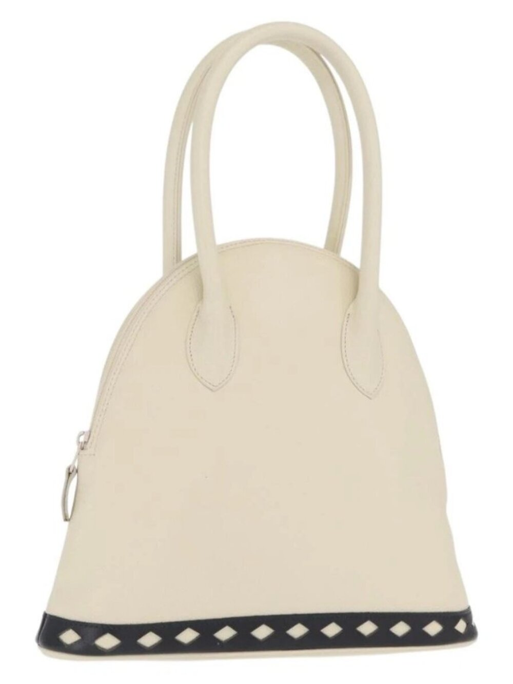 SAINT LAURENT Hand Bag Leather White Auth 169261V - Picture 2 of 16